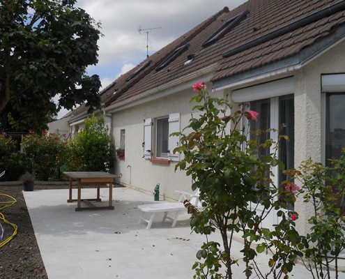 Courtier en travaux : aménagement d'une terrasse à Saint Jean de La Ruelle, avec Travaux Tranquil